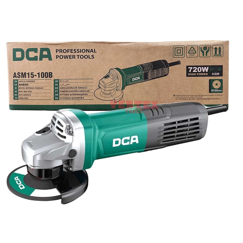 DCA ASM15-100B Angle Grinder 4"