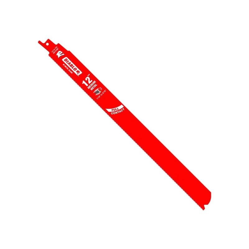 12 in. Bi-Metal Reciprocating Blade for Medium Metal Cutting