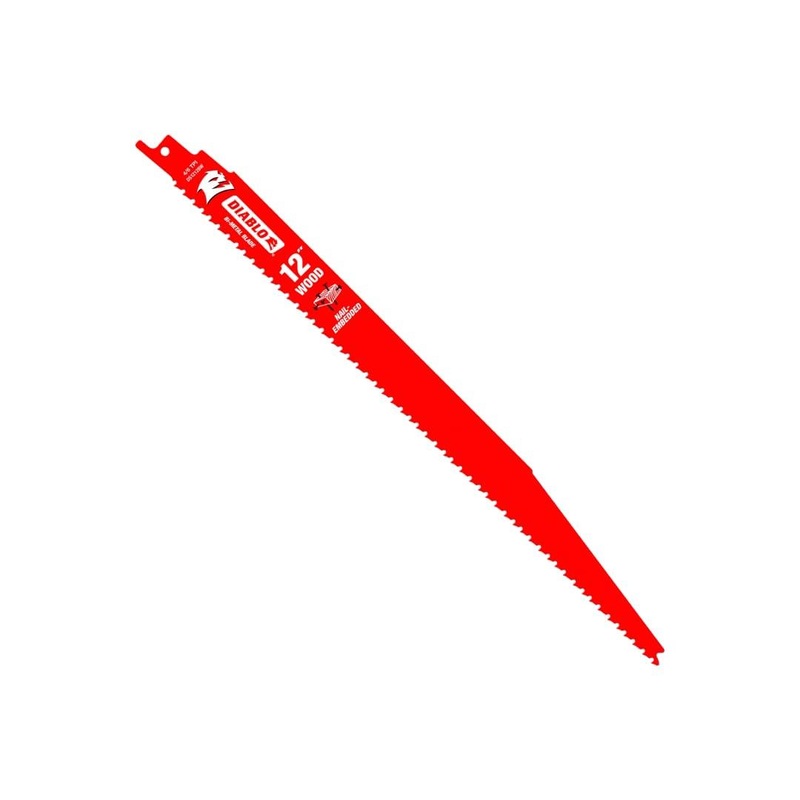 12 in. Bi-Metal Reciprocating Blade for Nail-Embedded Wood