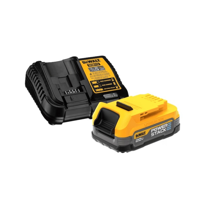 20V MAX* Starter Kit with DEWALT POWERSTACK Compact Battery and Charger - DCBP034C