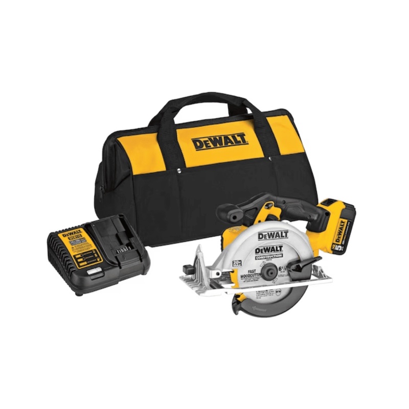 6-1/2" 20V MAX Circular Saw Kit (5.0 Ah) - DCS391P1