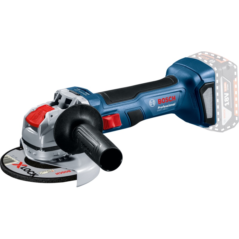 Bosch GWX 180-LI Cordless Angle Grinder 5"