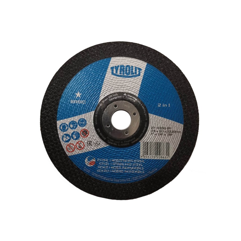 Tyrolit Grinding Disc 7" for Metal (Basic)
