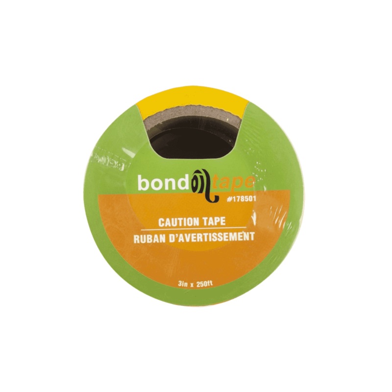 3" x 250' Barrier Caution Tape Yellow - 178501