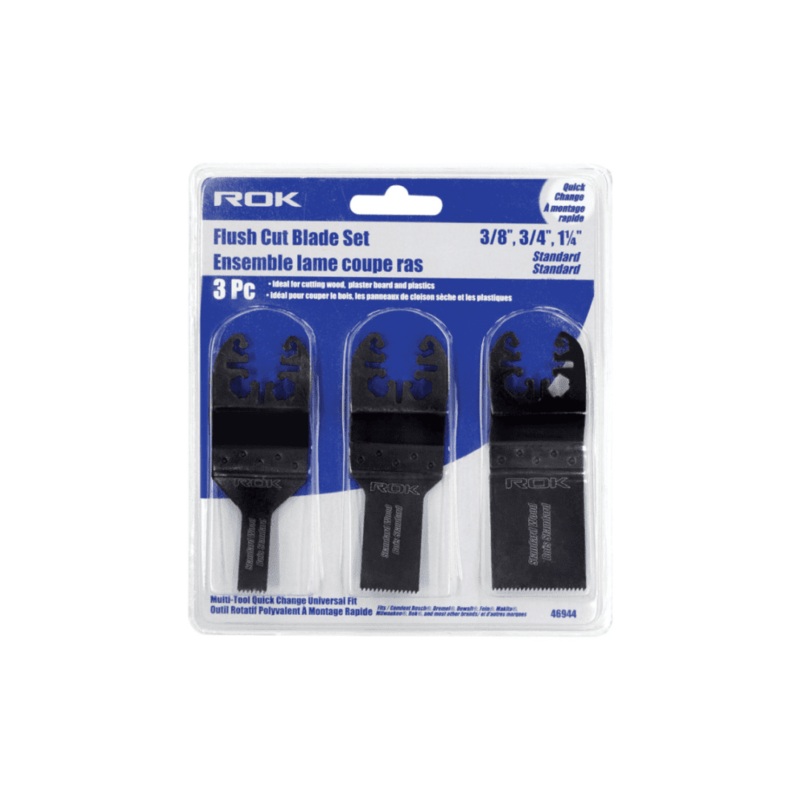 3PC Flush Cut Blade Set - 46944