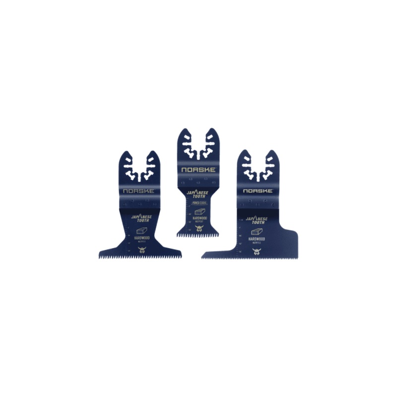 3PC Japanese Tooth Bi-Metal Variety Pack