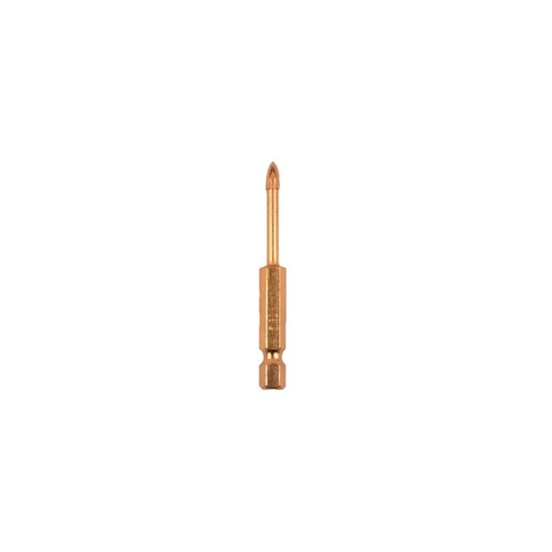 Drill Bit Glass & Tile 3 / 16in X 70mm Carbide Tip 1/4in Shank