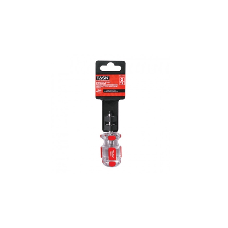 1-1/2" #2 Robertson Stubby Elite Acetate Hard Grip Screwdriver