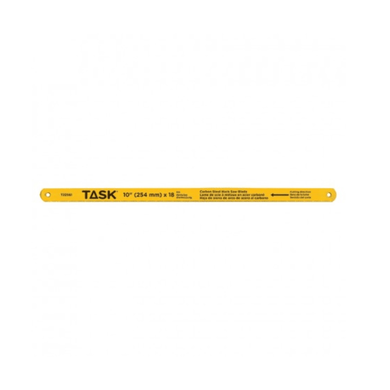 10" 18 TPI Carbon Steel Hacksaw Blade
