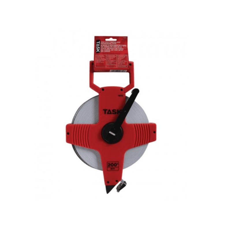 200' (60 m) Open Reel Fiberglass Long Tape with 3X Gear
