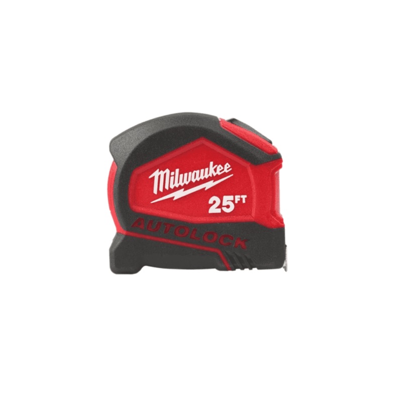 25ft Compact Auto-Lock Tape Measure