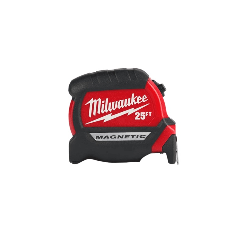 25ft Compact Wide Blade Magnetic Tape Measure