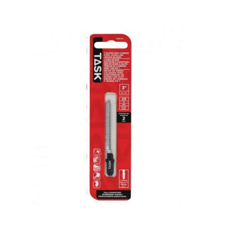 3" 20TPI T-Shank Jigsaw Blade 2-Pack