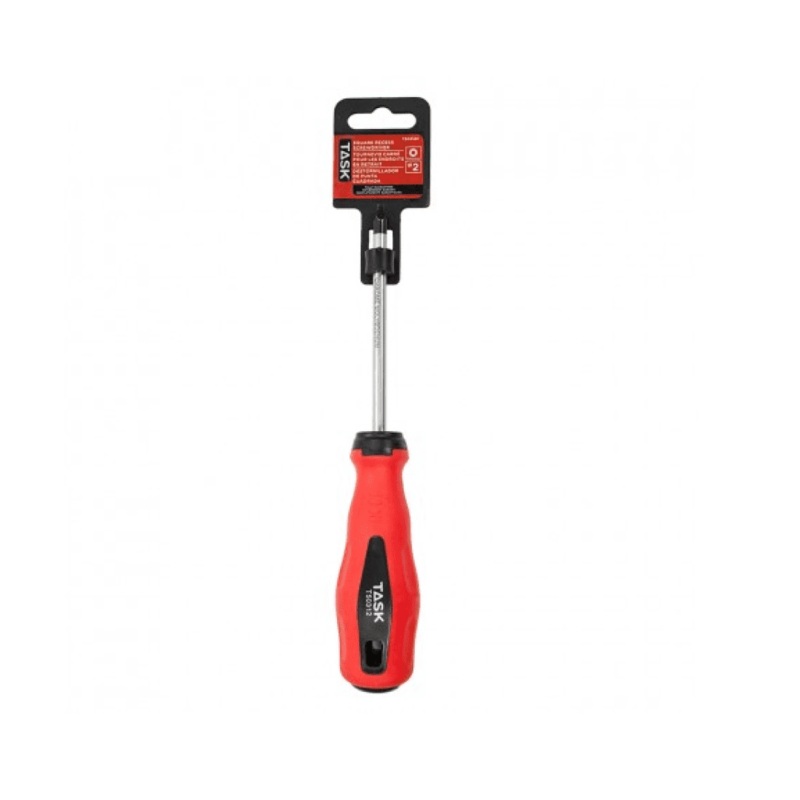 4" #2 Square Recess Soft Grip Screwdriver