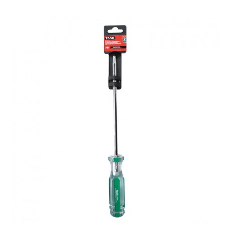 8" #1 Robertson Long Elite Acetate Hard Grip Screwdriver