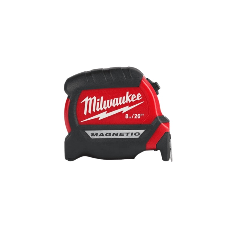 8m/26ft Compact Wide Blade Magnetic Tape Measure