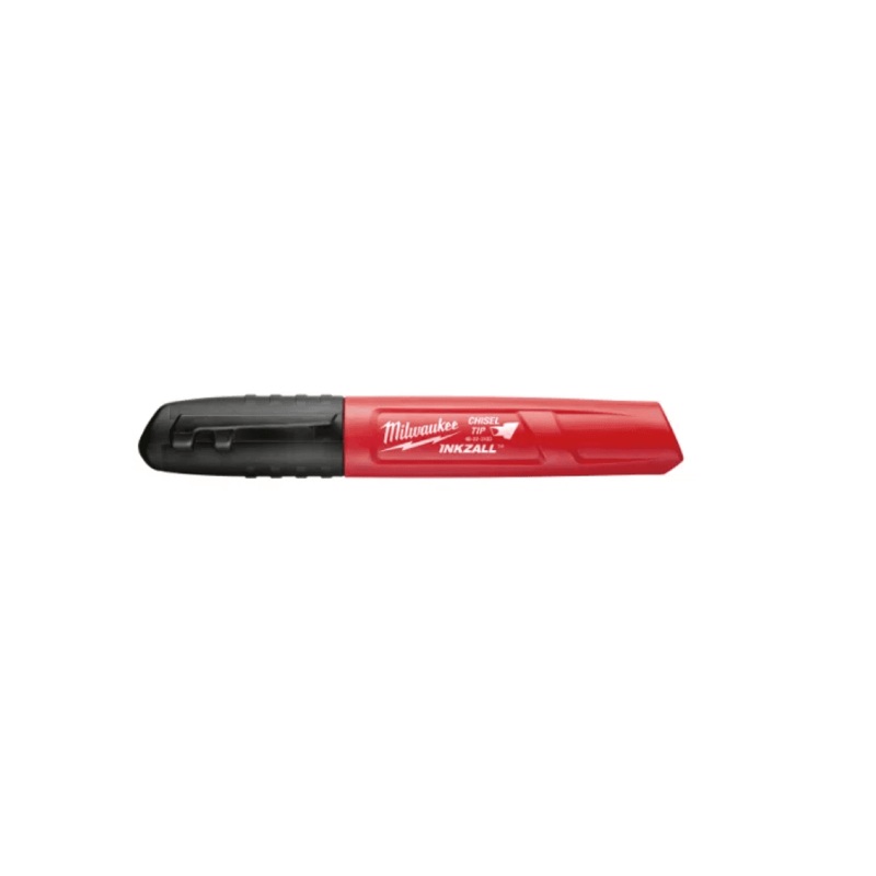 INKZALL Black Chisel Tip Marker