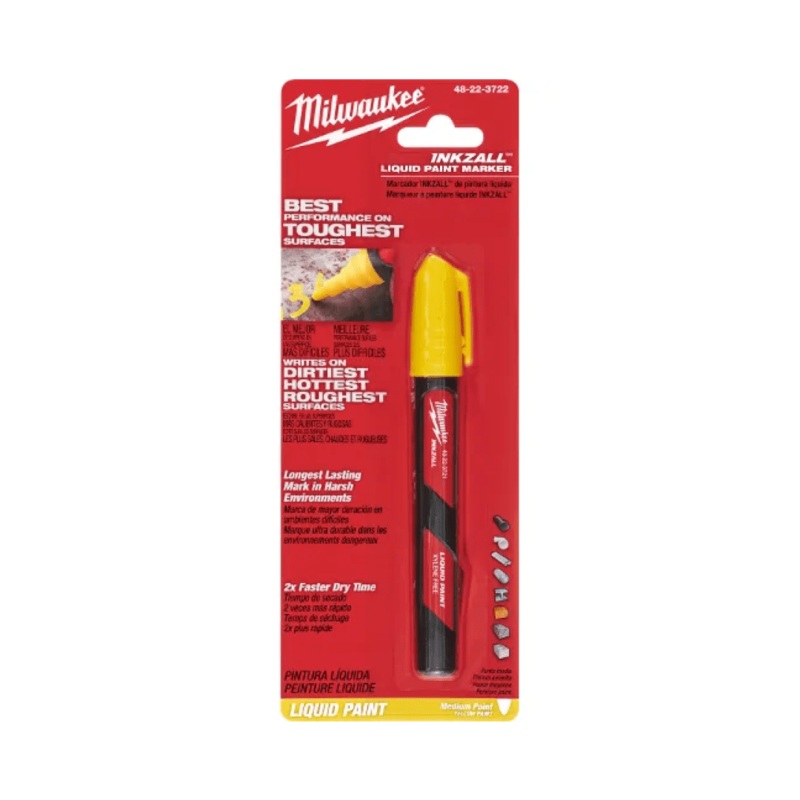 INKZALL Yellow Liquid Paint Marker