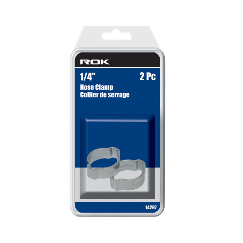 1/4" Hose Clamp 2-Pack