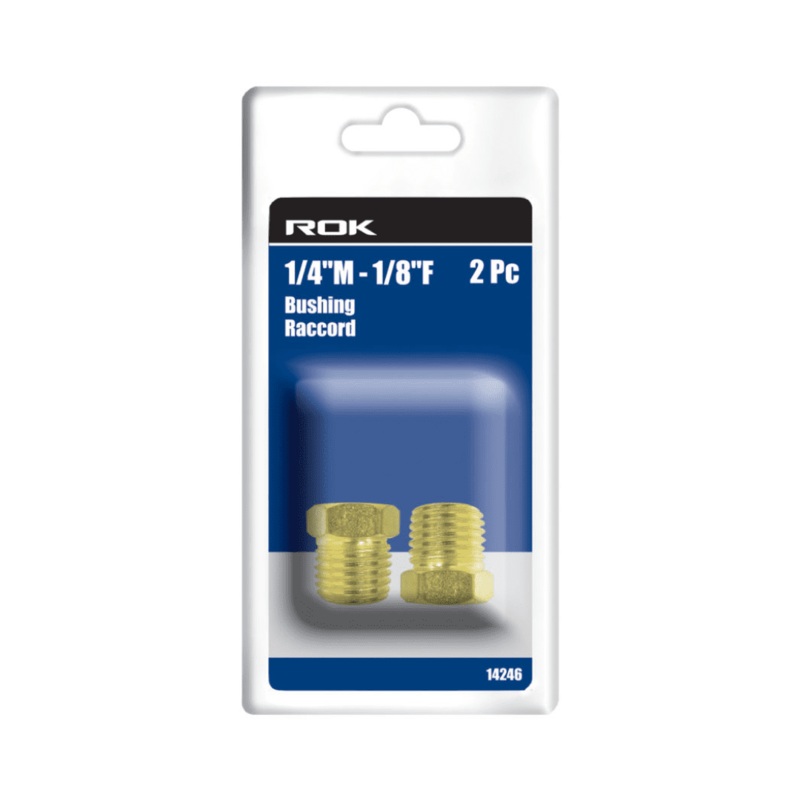 1/4" Male  1/8" Female Bushing 2-Pack