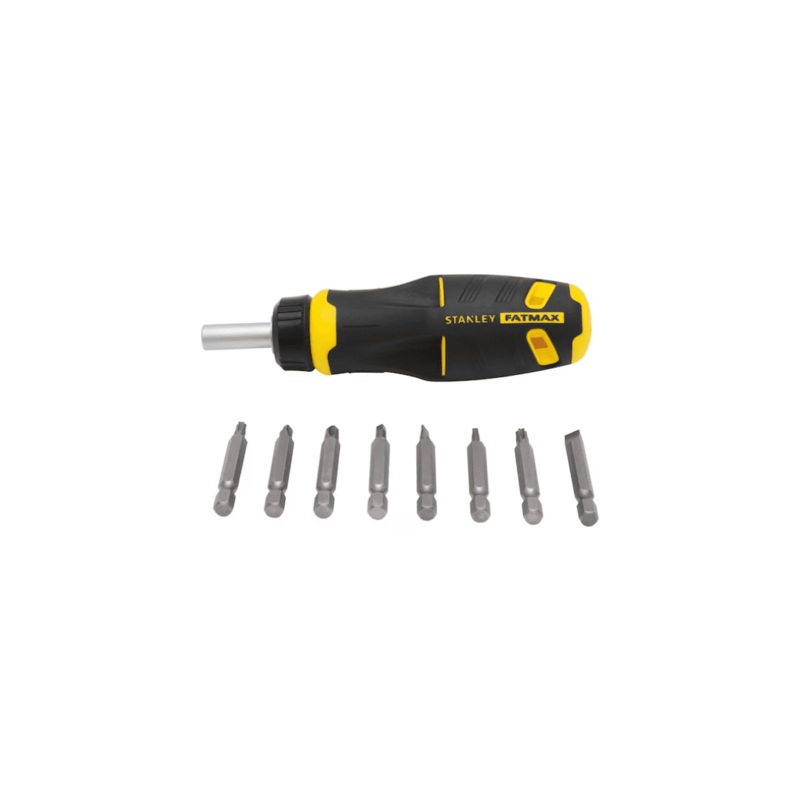 FATMAX Push-N-Pick Multi-Bit Ratcheting Screwdriver
