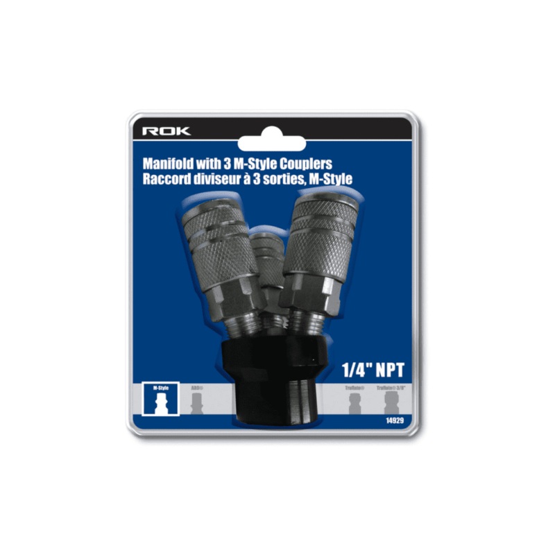 Manifold Round with M-style Couplers 3-Pack