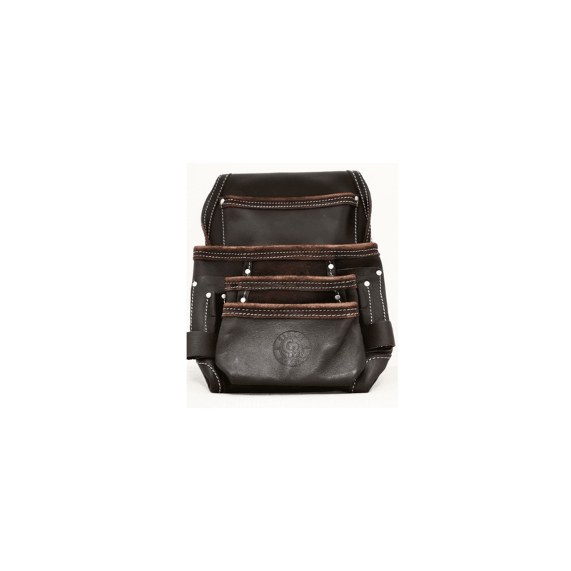 10 Pocket Nail/Tool Bag with Leather Loop