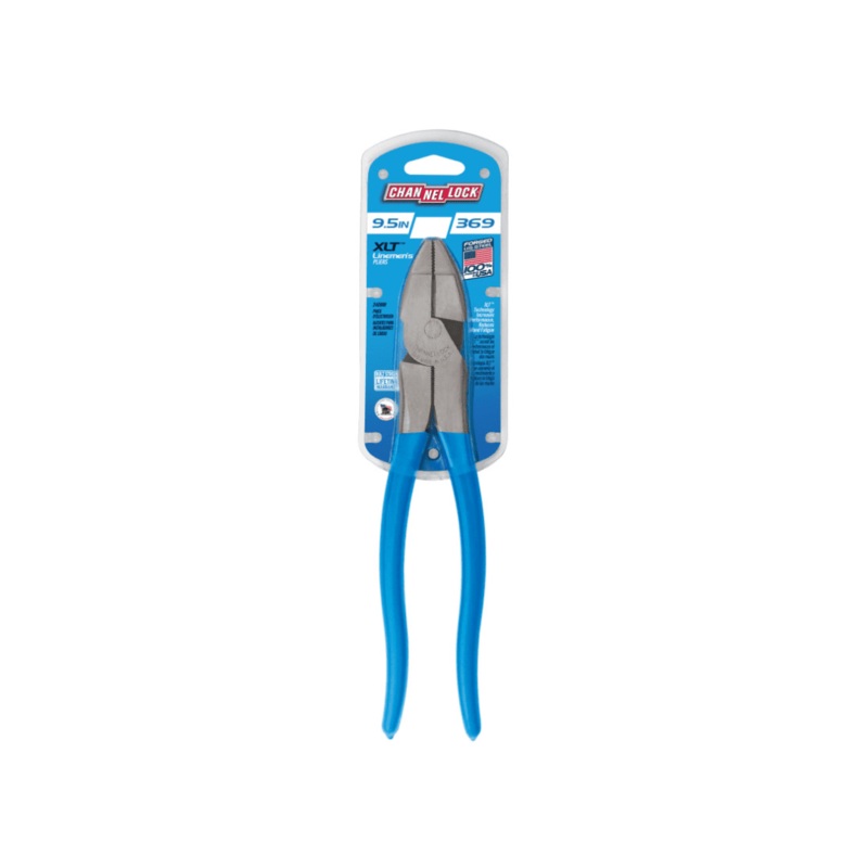9.5" XLT Round Nose Linemen's Pliers