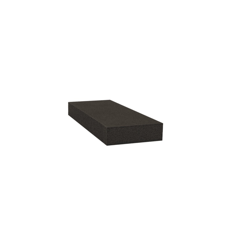 9" x 3-5/16" x 1" Extra Large Rectangular (Fine/Medium) Sleeved