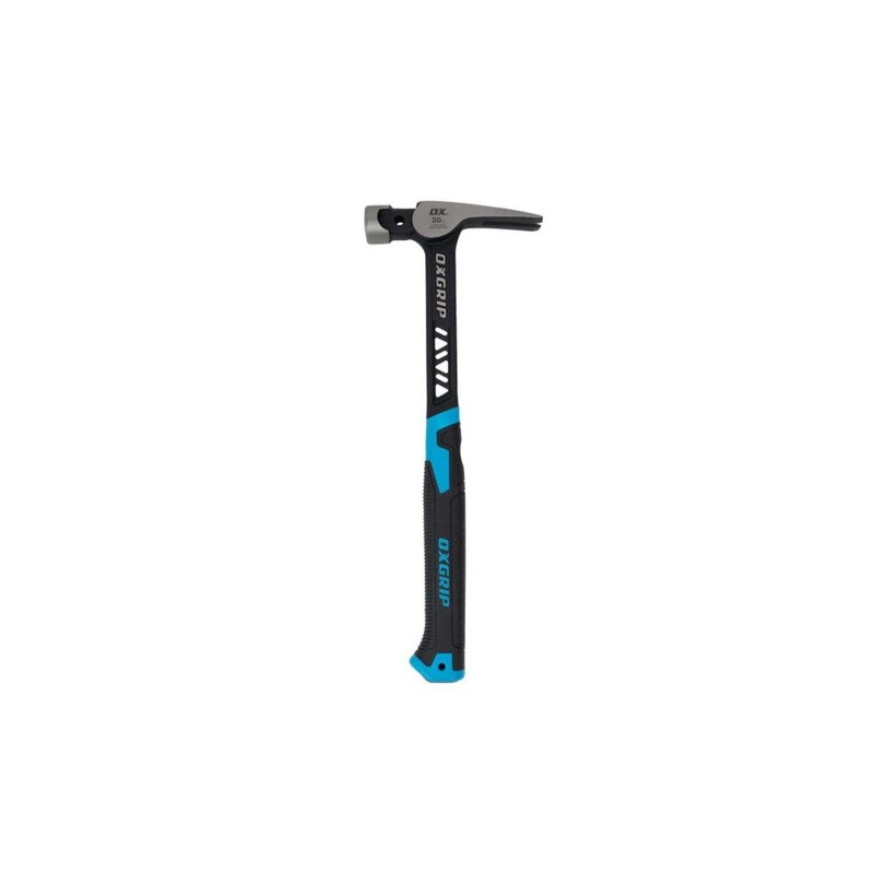 OX Pro Ultrastrike Straight Claw Hammer - 20oz