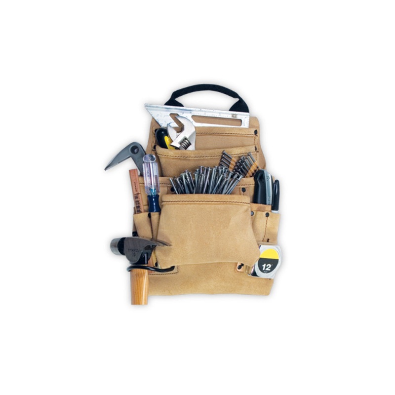 10 Pocket Carpenter's Nail & Tool Bag
