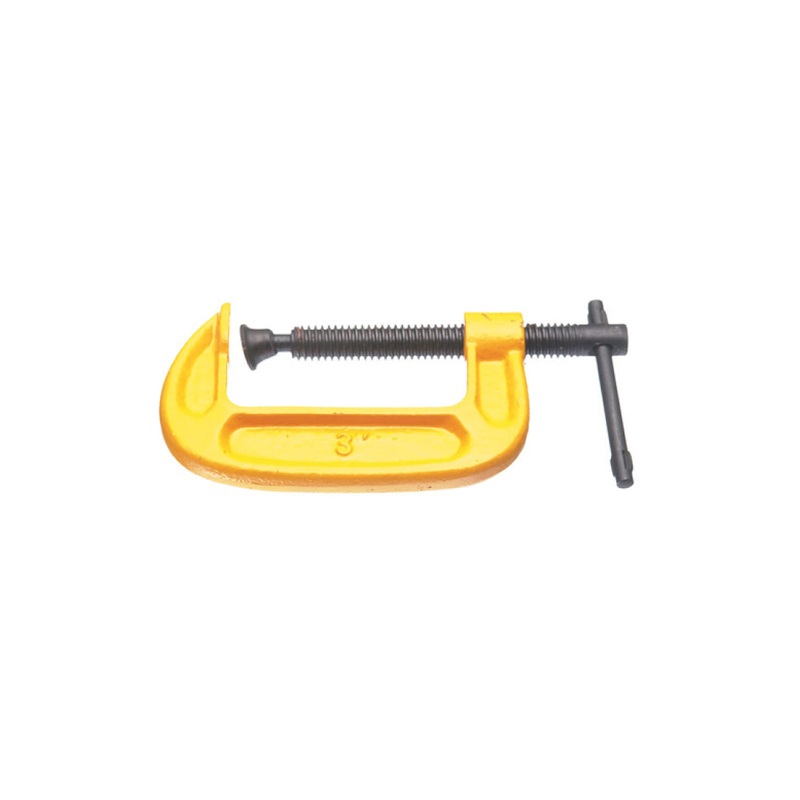 C-Clamp 4" Yellow Shaft CCC4