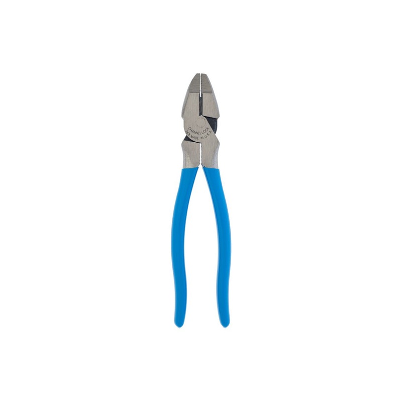 Channellock 368 Lineman's Plier, 8.38 in OAL, 0.6 in Cutting Capacity, 0.33 in Jaw Opening