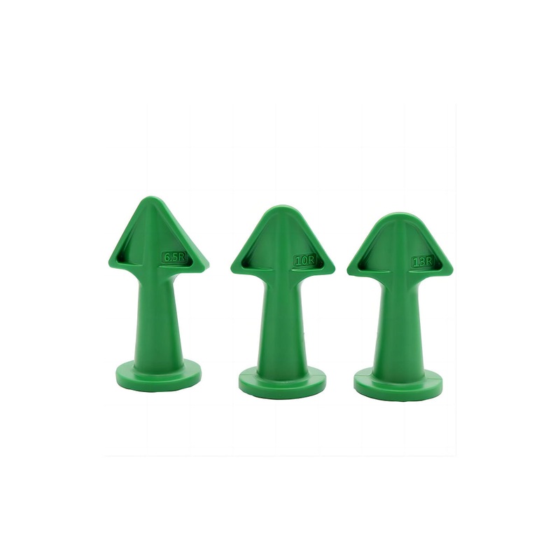 3PC Rubber Caulk & Grout Nozzle Applicator