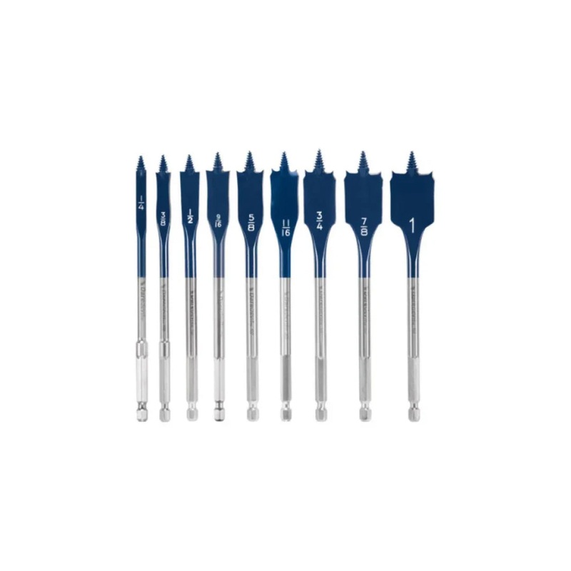 9 pc. Daredevil Standard Spade Bit Set
