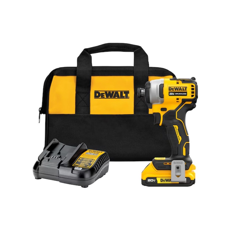 ATOMIC 20V MAX* Brushless Cordless Compact 1/4 in Impact Driver Kit