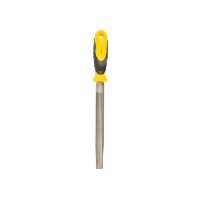 Half-Round File with Handle 8in