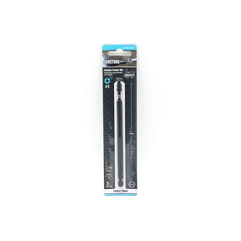 Impact Phillips Power Bits 6" Card 1pc