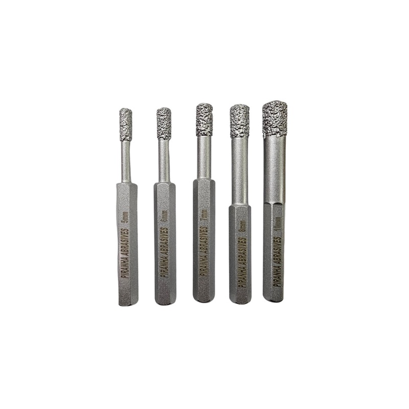 PAVBDB 5PC Hex Shaft Drill Coring Bits Set