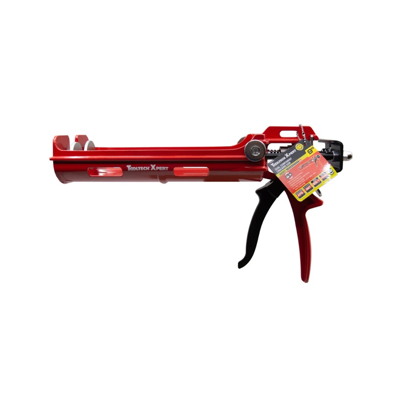 Pro Dual High Density Cradle-Style Caulking Gun 9" Red