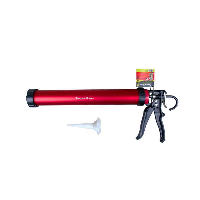 Pro Super Heavy Duty Sausage-Style Caulking Gun 15" Aluminum