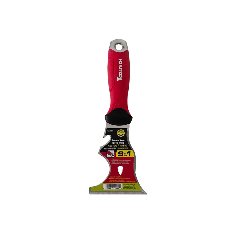 Putty Knife 9-In-1 With 3in Titanium Blade
