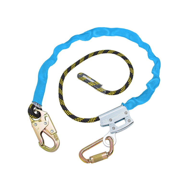 Work Position Lanyard With Rope Grab