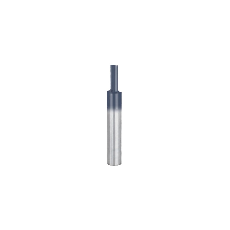 1/8" Double Flute Straight Bit