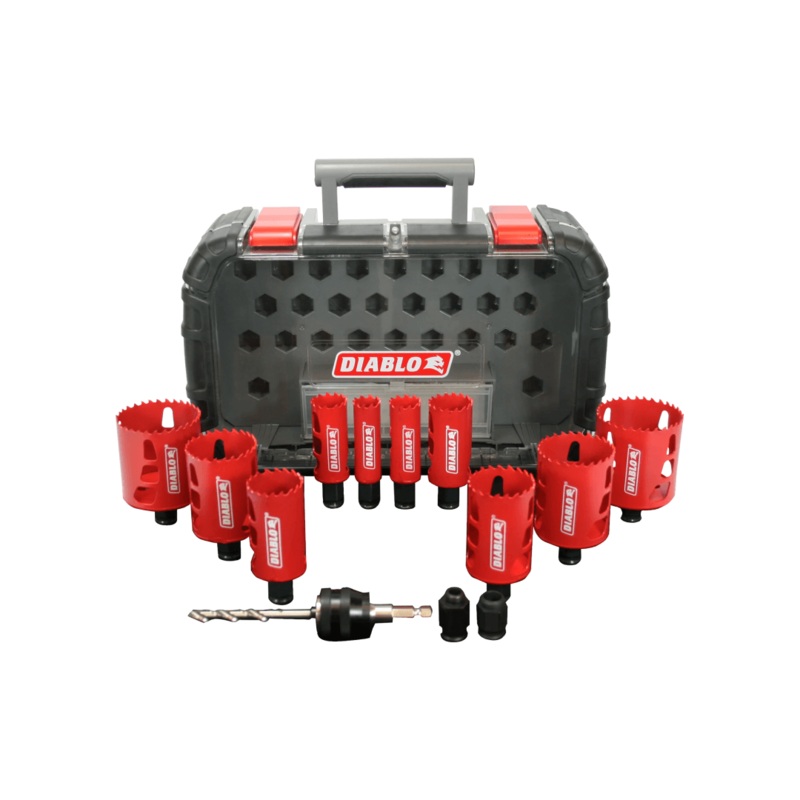 14PC General Purpose Bi-Metal Hole Saw Set