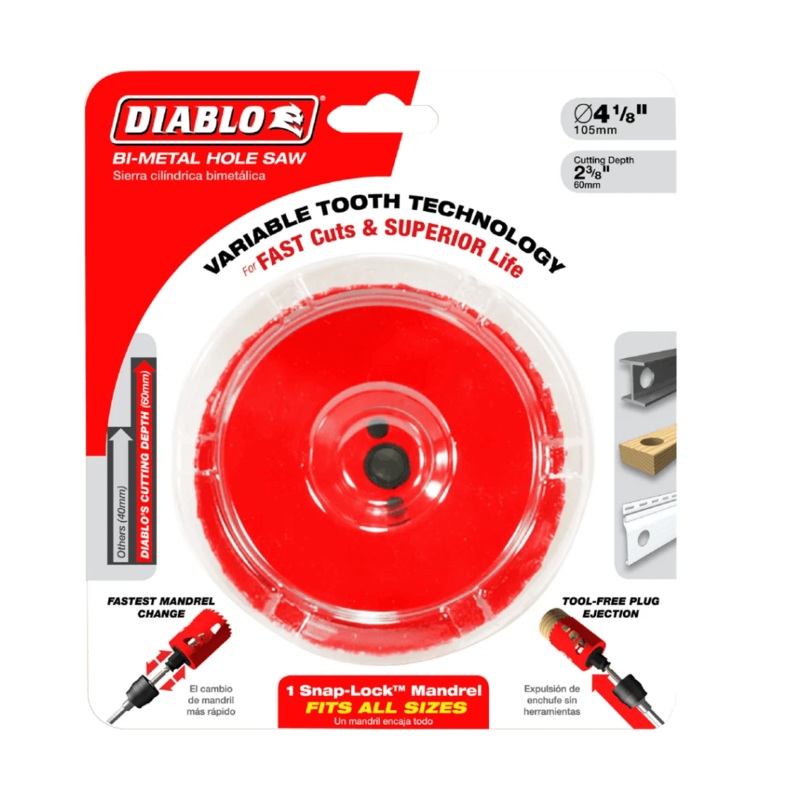 4-1/8 in. Bi-Metal Hole Saw
