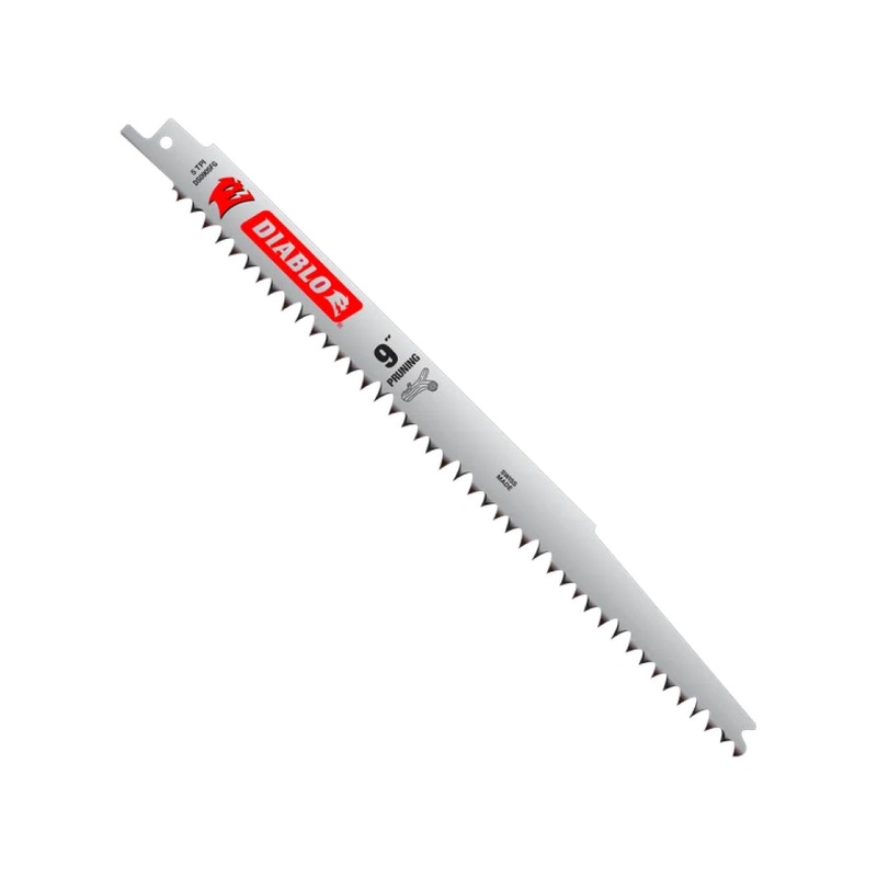 9" 5TPI Fleam Ground Reciprocating Saw Blades for Pruning 5PK