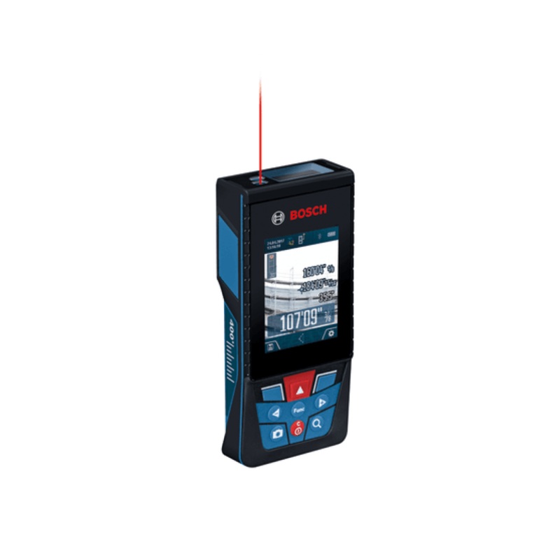 BLAZE Outdoor 400 Ft. Connected Lithium-Ion Laser Measure with Camera - GLM400CL