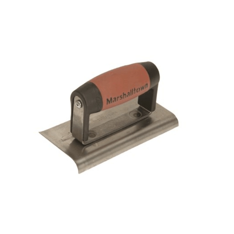 Concrete Edger Carbon Steel Durasoft Handle 6in
