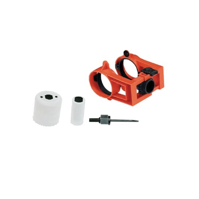 Door Lock Installation Kit Bi Metal with Innovative Guide